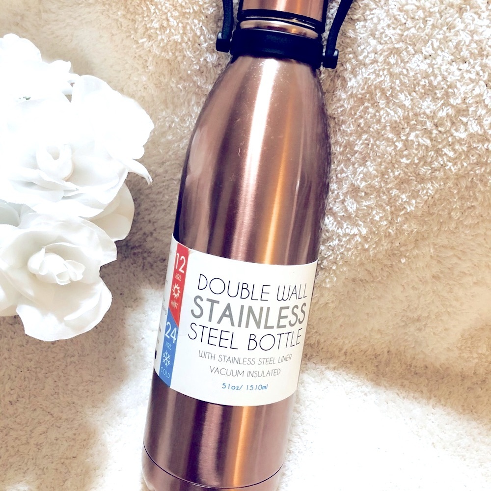 NWT Rose Gold Stainless Steel Thermos